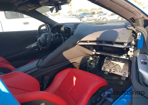 2021 Chevrolet Corvette Stingray Rwd 2Lt из США, поврежденный, VIN 1G1YB2D44M5101758